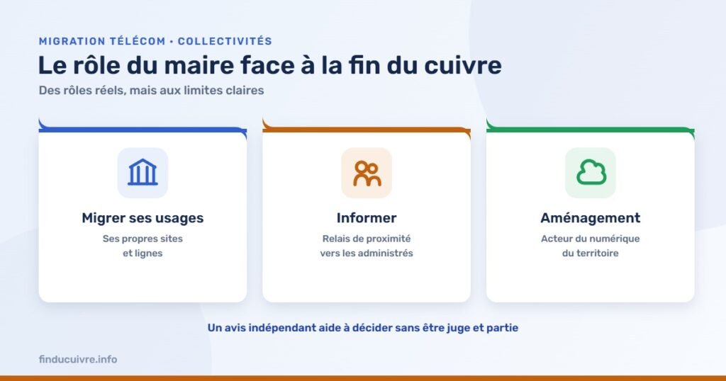 Infographie — Collectivités : le rôle du maire face à la fin du cuivre